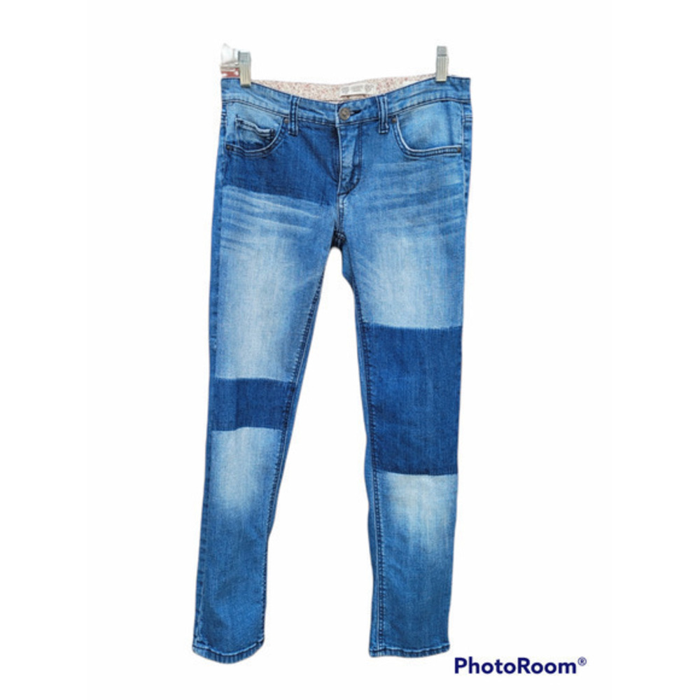 HP Vintage America Light and‎ Dark Color Block, Denim, Cotton, Elastane, Jeans